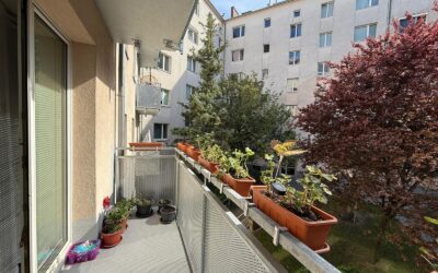 Gut aufgeteilte 3 Zimmer mit Balkon!
